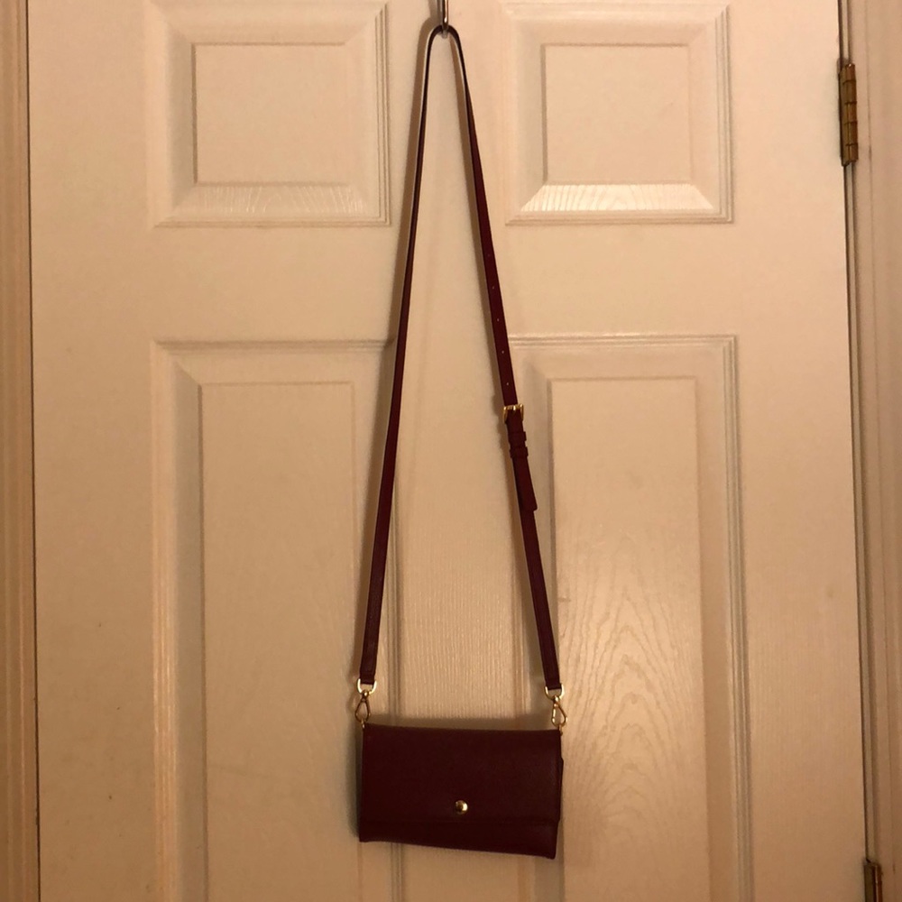 Red crossbody bag/wallet